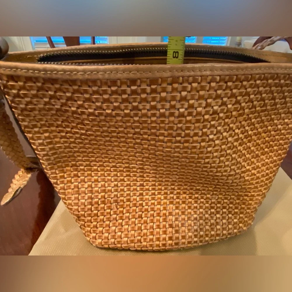 Patricia Nash Woven Tan Women's Bag - Picture 2 of 7